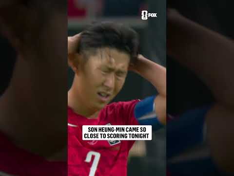 Some GOLDEN opportunities missed by Sonny 🇰🇷