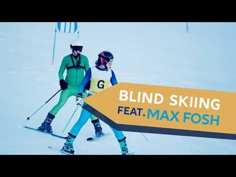 ⛷️ Can Max Fosh ski a mountain without sight? | Allianz Games Check ☑️