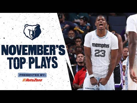 Grizzlies Top Plays from November