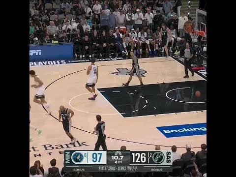 SPURS TAKES 3-2 SERIES OVER WOLVES 🚨 SAN ANTONIO ARE ONE WIN AWAY FROM WCF 👀