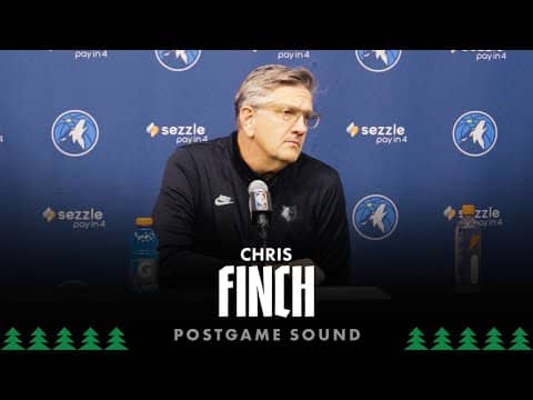 “Turnovers & Execution Was Our Downfall." | Chris Finch Postgame Sound | 12.17.25