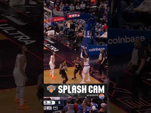 DEUCE MCBRIDE FROM THE ARC 🎯 #knicks #basketball #rivalry #nba #shorts