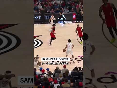 ⬇️ Drop your favorite Sam Merrill nickname. #sammerrill #cavs #nbahighlights #nba