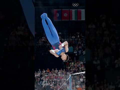 Colombia’s first-ever Olympic medal in artistic gymnastics by 17-year-old Ángel Barajas! 🇨🇴🥈#OTD