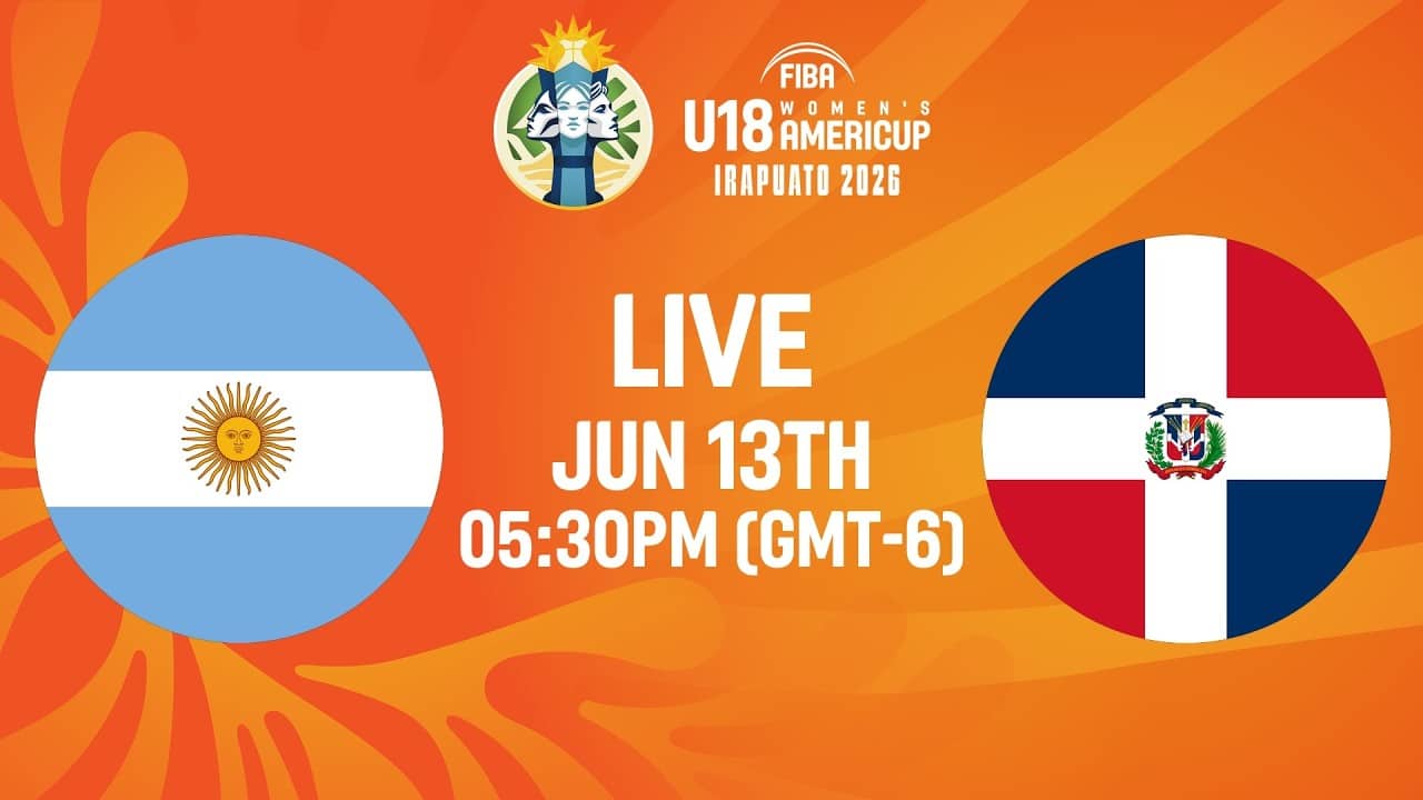 Argentina v Dominican Republic | Full Basketball Game | FIBA U18 Women's AmeriCup 2026