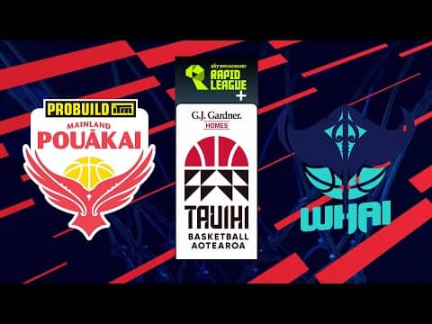 LIVE - Mainland Pouākai v Whai | Tauihi Basketball Aotearoa 2025
