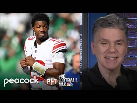 Report: Giants bump Jameis Winston to QB2 ahead of Russell Wilson | Pro Football Talk | NFL on NBC