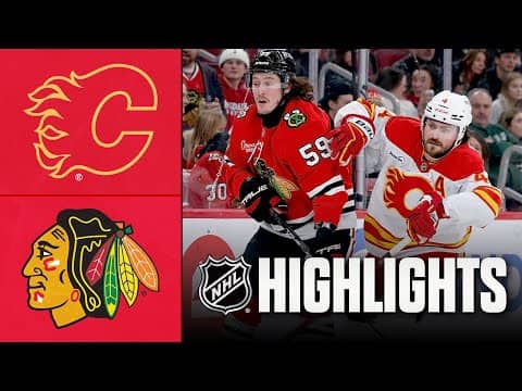 Flames vs. Blackhawks | NHL Highlights | January 15, 2026
