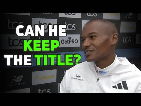 Alexander Munyao Looks To Defend His TCS London Marathon Crown