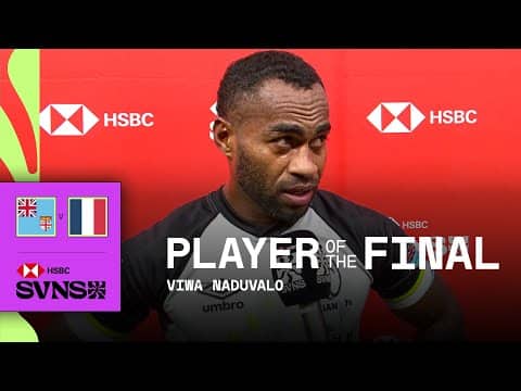 "It's like I'm playing at home" ❤️ | Viwa Naduvalo | HSBC SVNS Singapore 2026 | Player of the Final