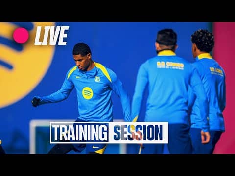 🔴 LIVE | FINAL TRAINING SESSION before FC BARCELONA vs MALLORCA 🔵🔴