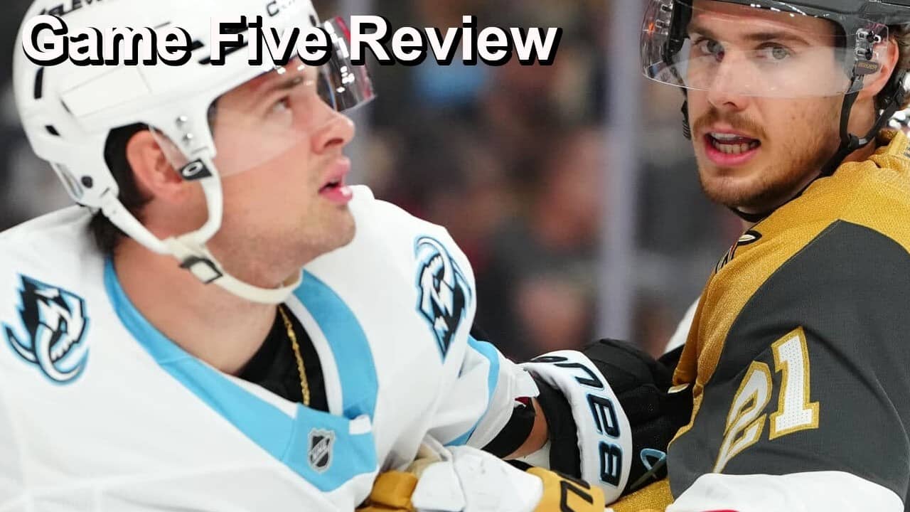 Game Five Review: Mammoth vs Golden Knights