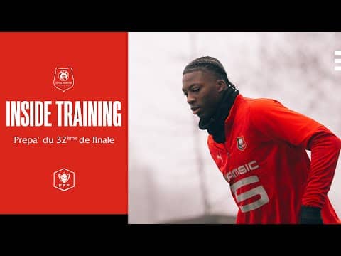 La prépa des Rennais pour leur entrée en lice en Coupe de France.🔴⚫️