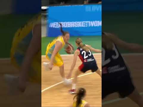 Alina Iagupova makes basketball look effortless 😮‍💨 #EuroBasketWomen