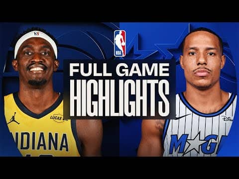 PACERS at MAGIC | FULL GAME HIGHLIGHTS | January 4, 2026