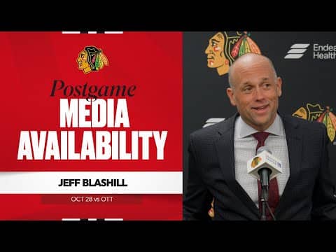 "It's a huge goal." | Jeff Blashill Postgame 10.28.25