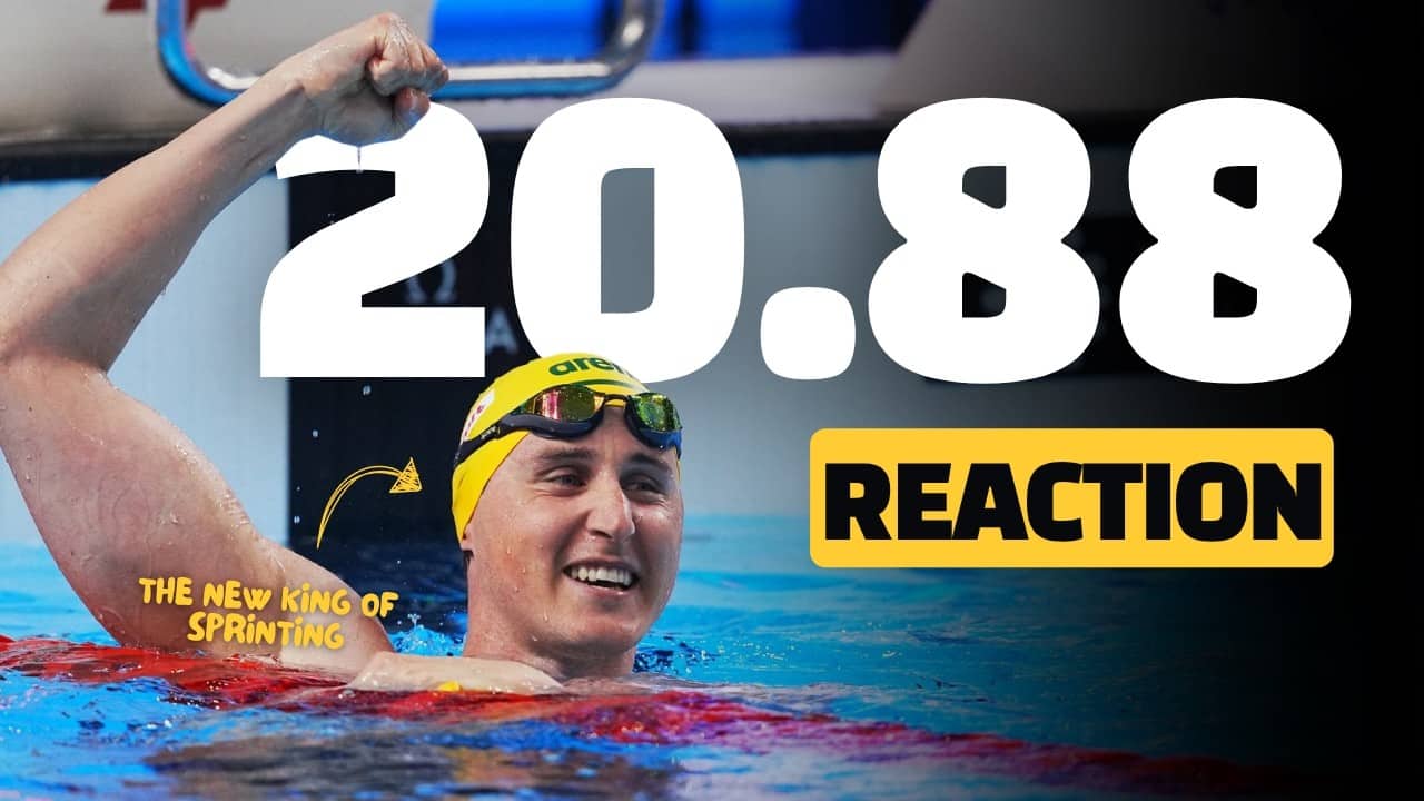 Reaction to Cam McEvoy's 50m Freestyle WORLD RECORD