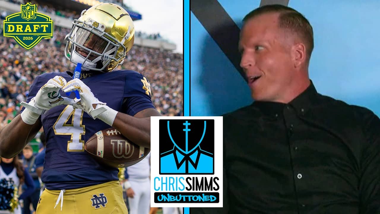 INSTANT REACTION: Cards get 'difference maker' Jeremiyah Love | Chris Simms Unbuttoned | NFL on NBC
