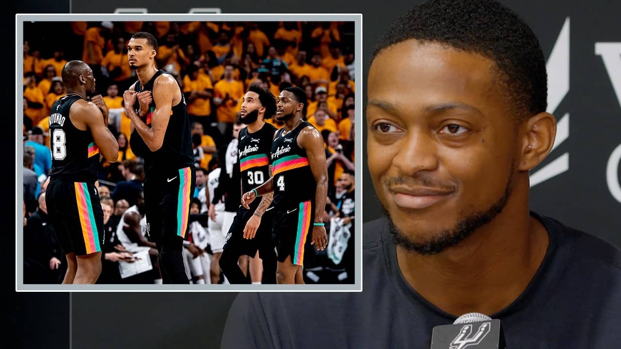 De'Aaron Fox on Spurs Defensive Performance In Game One of NBA Playoffs