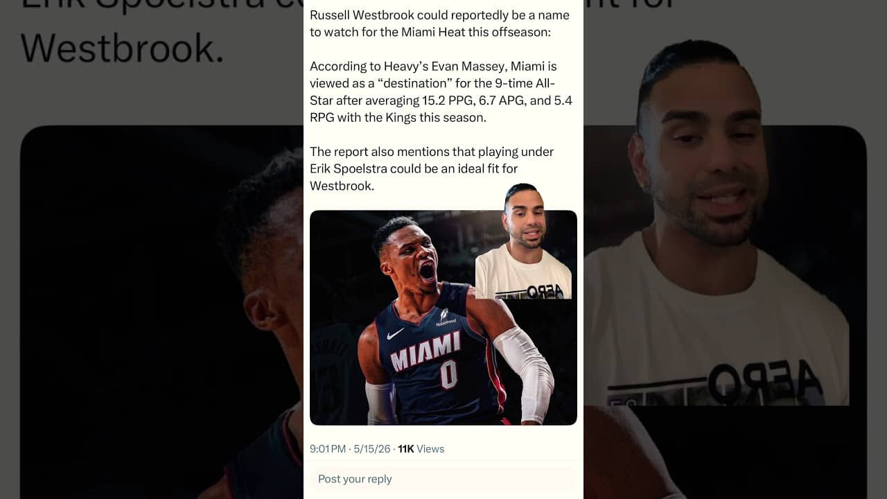 Russell Westbrook to Miami Heat? #nba #russellwestbrook #fyp #shorts