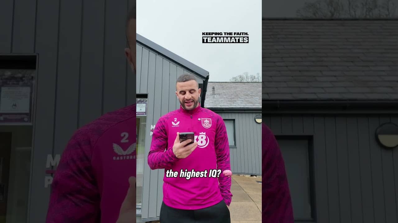 Kyle Walker gives us the lowdown on the Clarets dressing room 👀