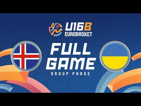 LIVE - Great Britain v Sweden | FIBA U16 EuroBasket Division B 2025 | Group Phase
