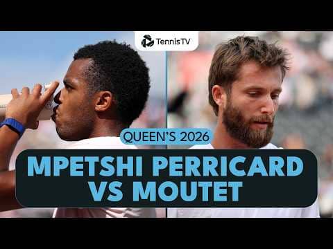 Mpetshi Perricard vs Moutet All-French Meeting 🇫🇷 | Queen's 2026 Highlights