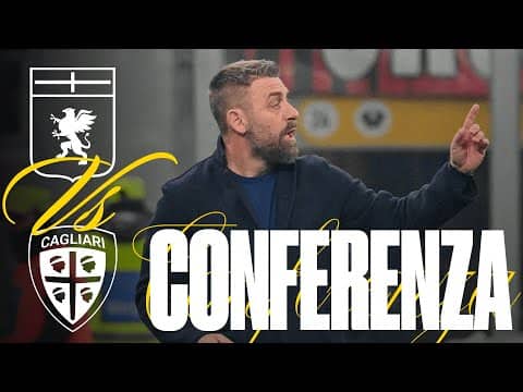 CONFERENZA STAMPA | GENOA - CAGLIARI | SERIE A ENILIVE 25/26