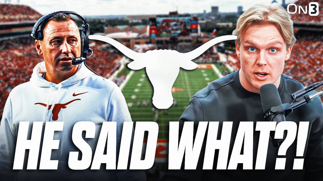 Steve Sarkisian Said WHAT? | Texas And Texas Tech NEED To Play