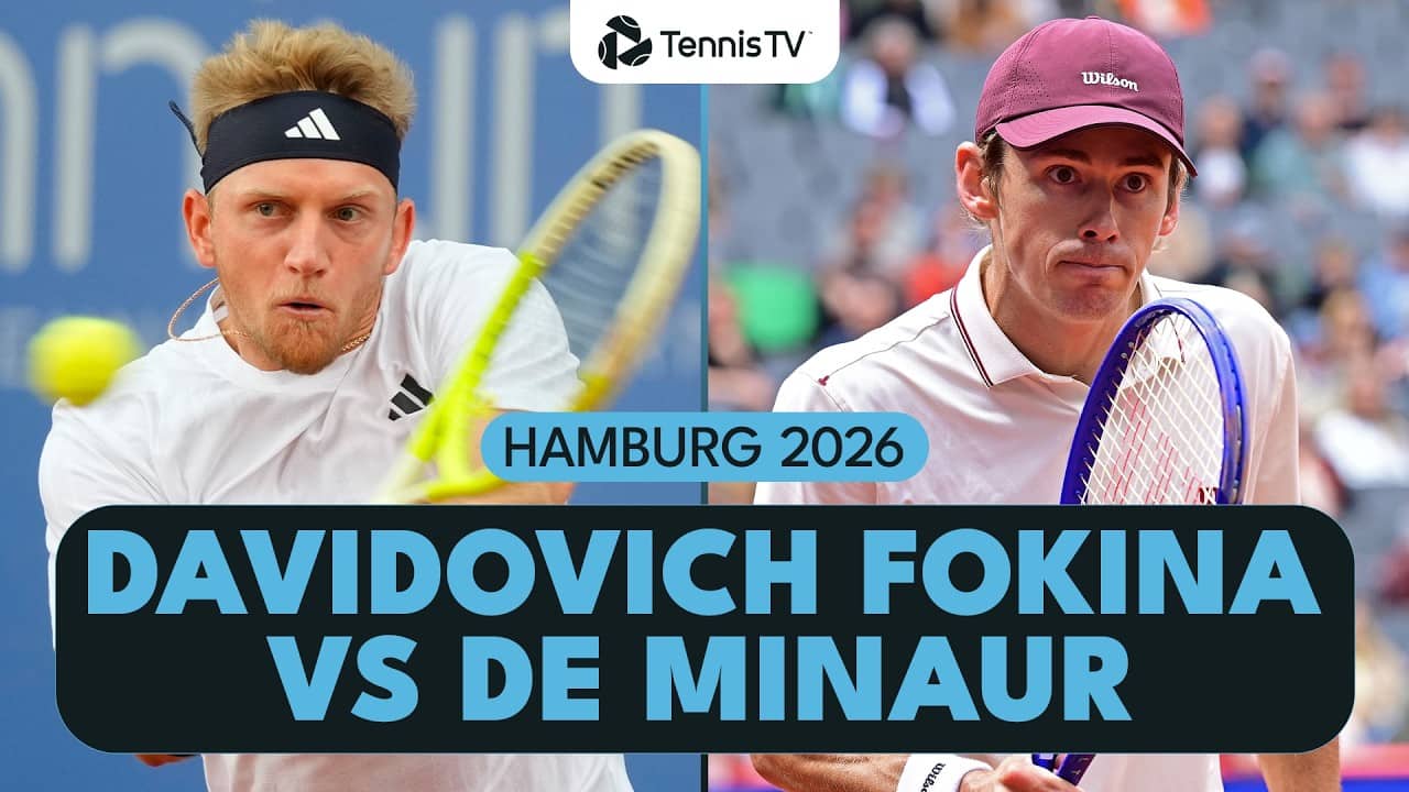 De Minaur vs Davidovich Fokina in Entertaining Match | Hamburg 2026 Highlights