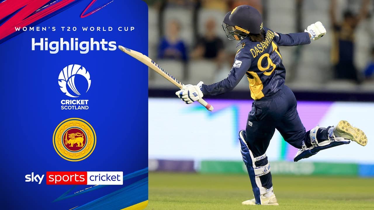 Sri Lanka edge past Scotland! | Scotland vs Sri Lanka | Women's T20 World Cup Highlights