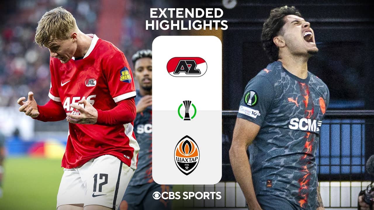 AZ Alkmaar vs. Shakhtar Donetsk: Extended Highlights | UECL Quarterfinals Leg 2 | CBS Sports Golazo