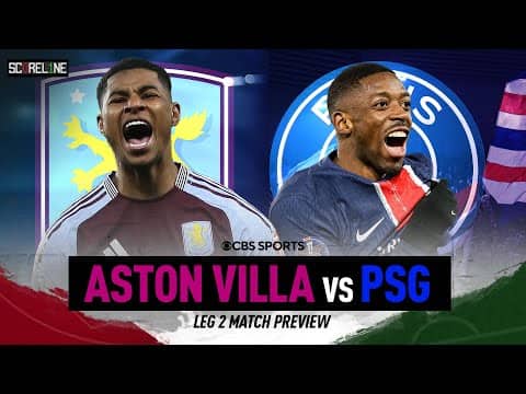 PSG STROLL past Aston Villa, Can Aston Villa make comeback at Villa Park? | Scoreline