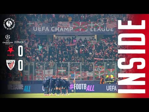 INSIDE I Slavia Praha 0-0 Athletic Club I Champions League 2025/26 J5