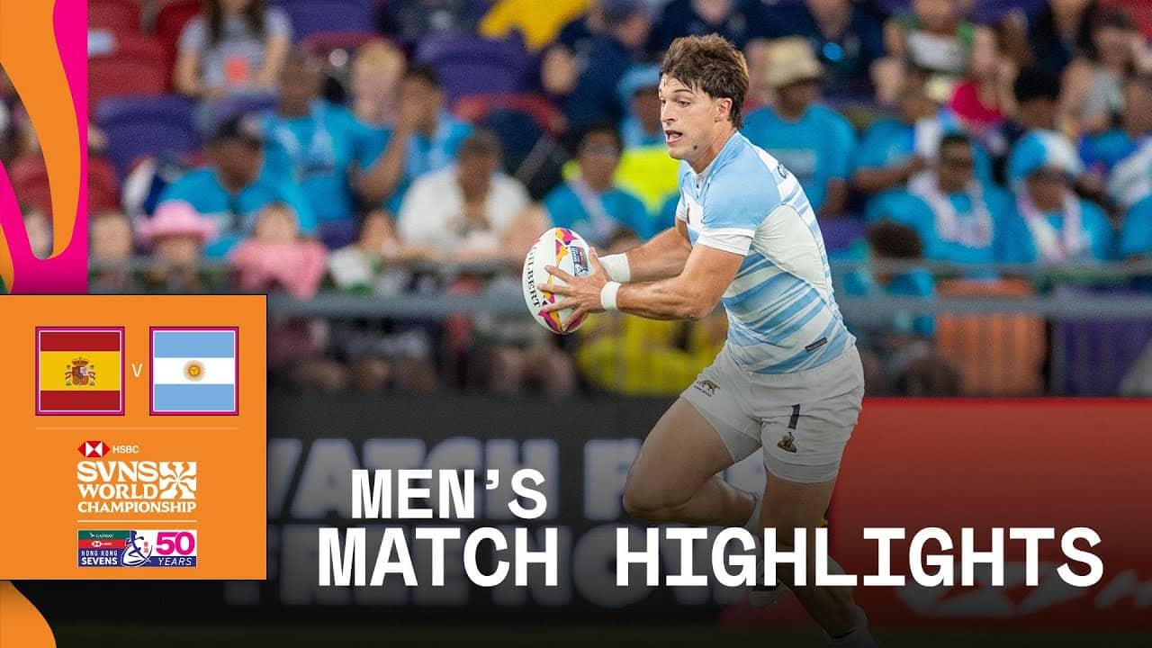NOTHING between them 👏 | Spain v Argentina | HSBC SVNS Hong Kong 2026 Match Highlights