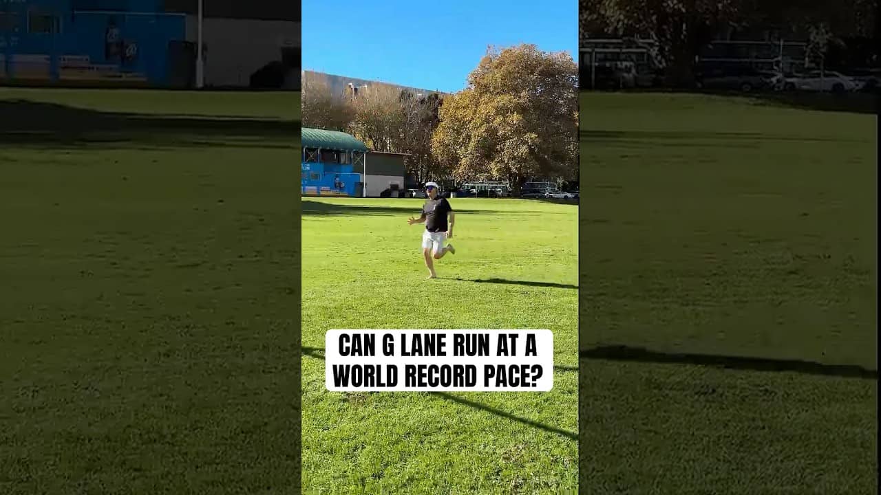 Can G Lane run a world record pace?