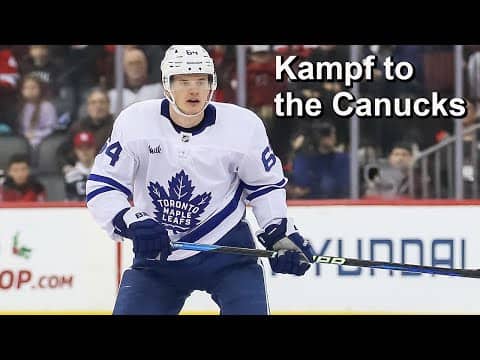 Canucks Sign Kampf, Injuries Galore, Sports Betting Issues