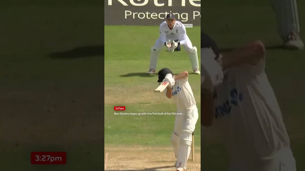 Ben Stokes takes a wicket immediately after retirement announcement!  #benstokes