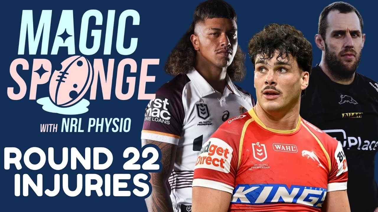 The Magic Sponge Podcast - NRL Round 22 injuries + vibes for last SuperCoach trade, Turbo time?