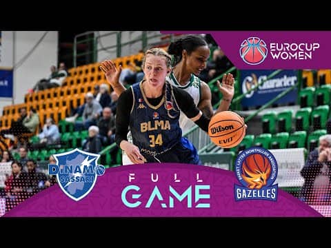 LIVE - BDS Dinamo Sassari v BLMA | EuroCup Women 2025-26 | Regular Season