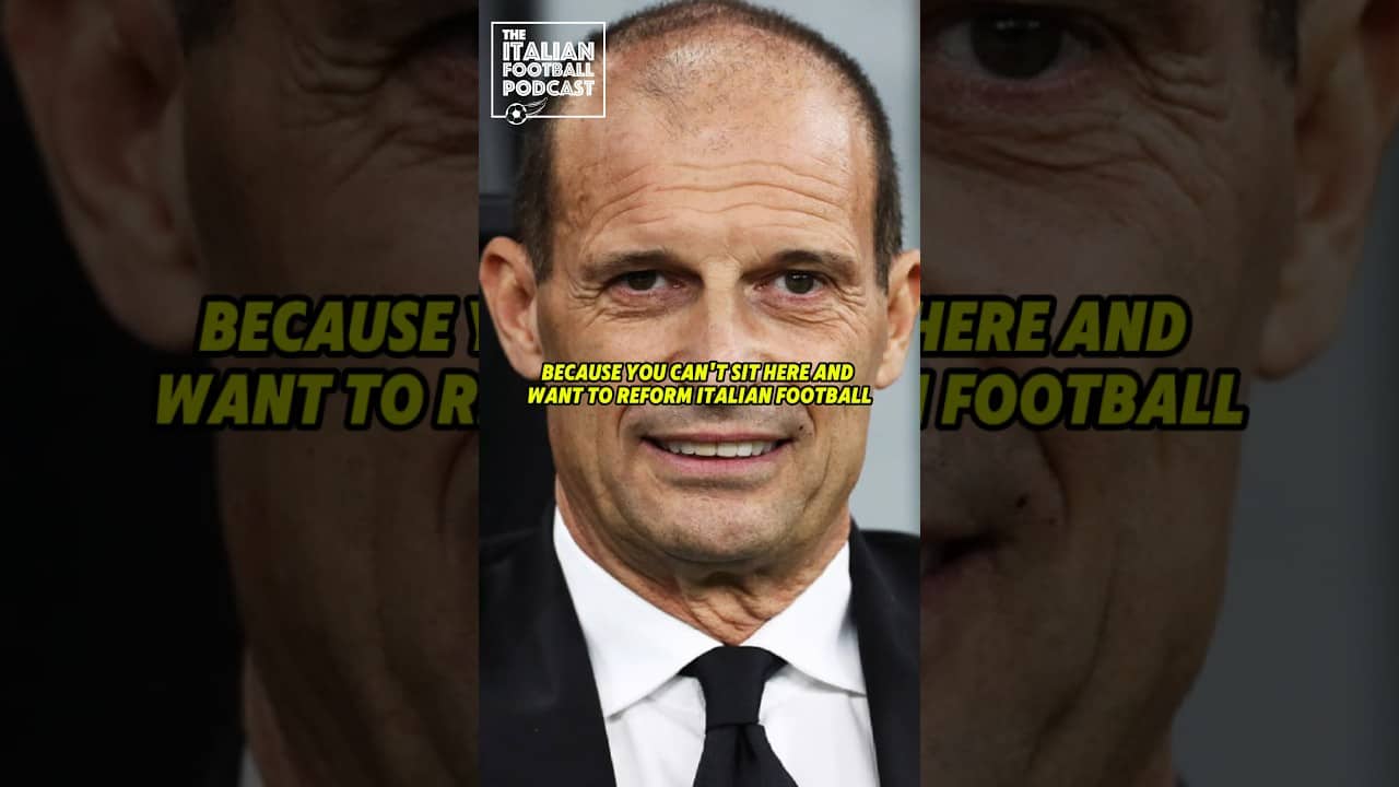 ‘He’s FINISHED!’: Carlo and Nima argue over Max Allegri. 🎇 🔥  #shorts #italy #allegri