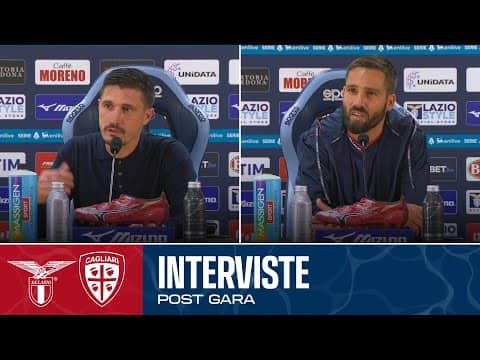 Post Gara | Pisacane e Pavoletti dopo Lazio-Cagliari | Serie A Enilive