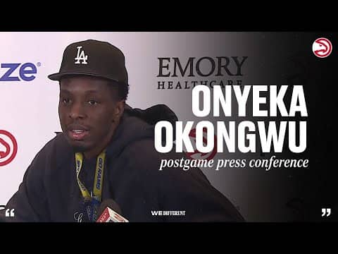 Hawks vs. Suns Postgame Press Conference: Onyeka Okongwu