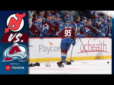 Olofssons First Hatty | Toyota Game Recap 10/28/2025