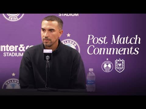 Seb Hines | 2026 Post-Game Comments | Orlando Pride vs Seattle Reign