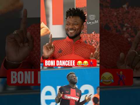 We all know that Boniface goal celebration! 🕺😁
