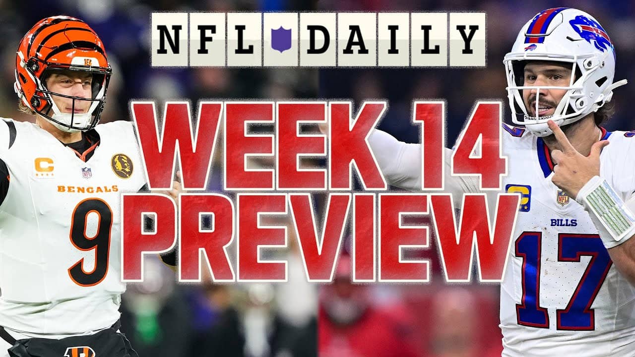 NFL Week 14 Preview of EVERY Game | Burrow vs. Allen, PIT vs BAL, CHI vs GB and MORE! | NFL Daily