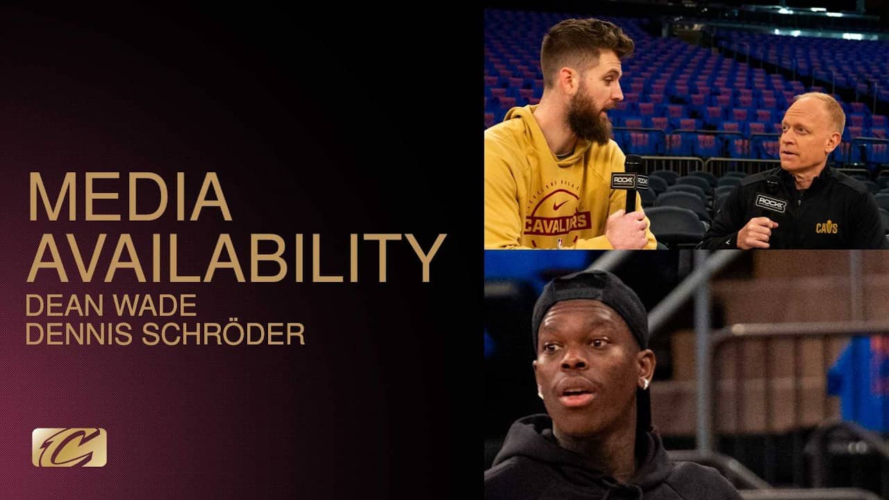 Cavs Shootaround | Dennis Schröder & Dean Wade Interviews | 05.19.2026