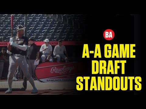 Under Armour All-American Game 2026 MLB Draft Standouts