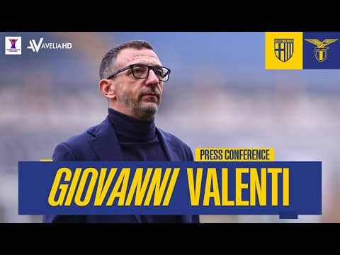 PRESS CONFERENCE | GIOVANNI VALENTI | PARMA-LAZIO 0-1